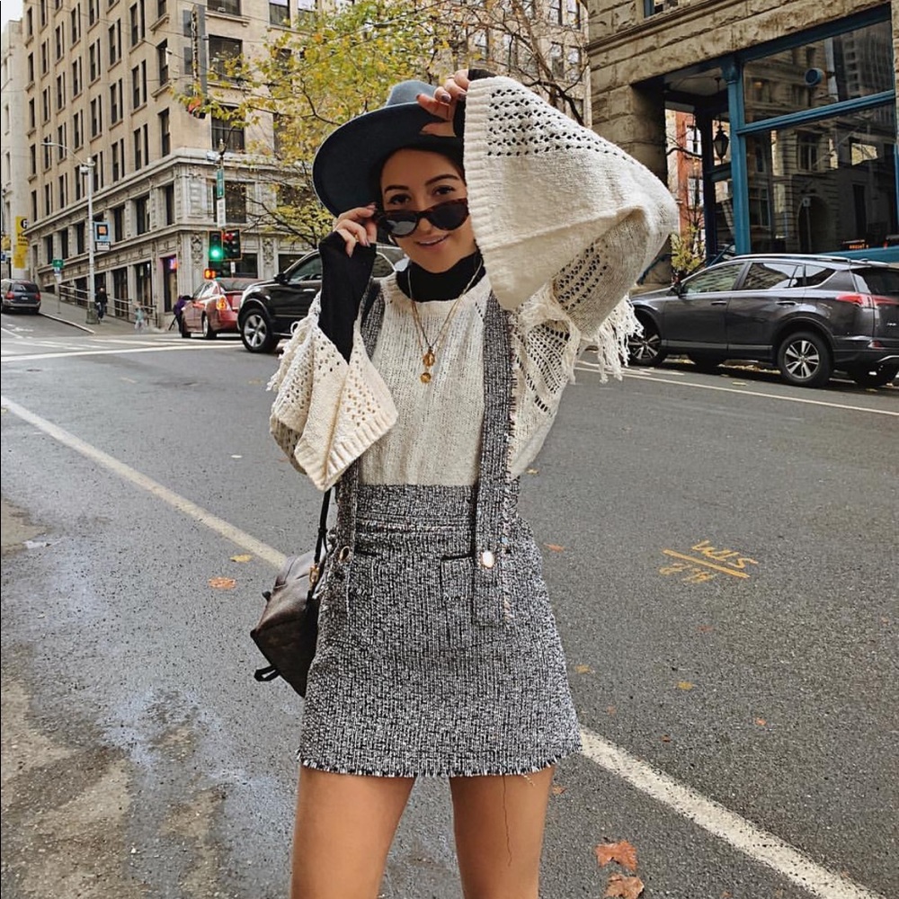 Skirt overalls